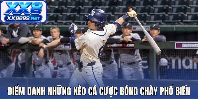 Điểm danh những kèo cá cược bóng chày phổ biến